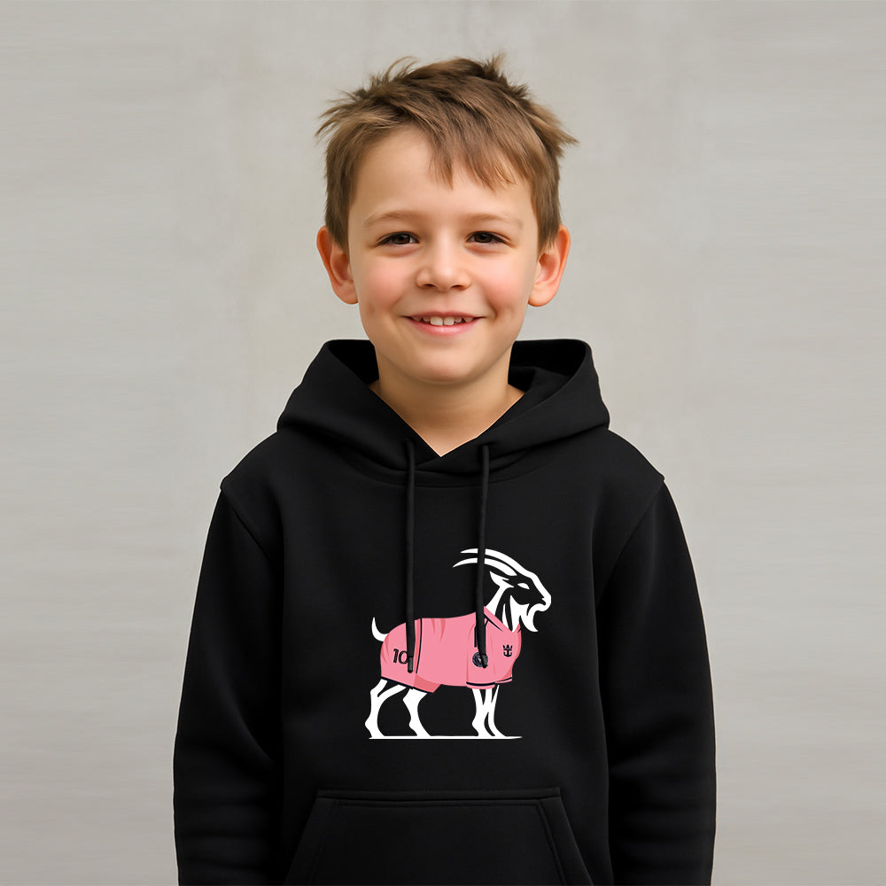 KIDS Unstoppable GOAT 🐐 LIONEL MESSI MIAMI 10 ⚽ Hoodie