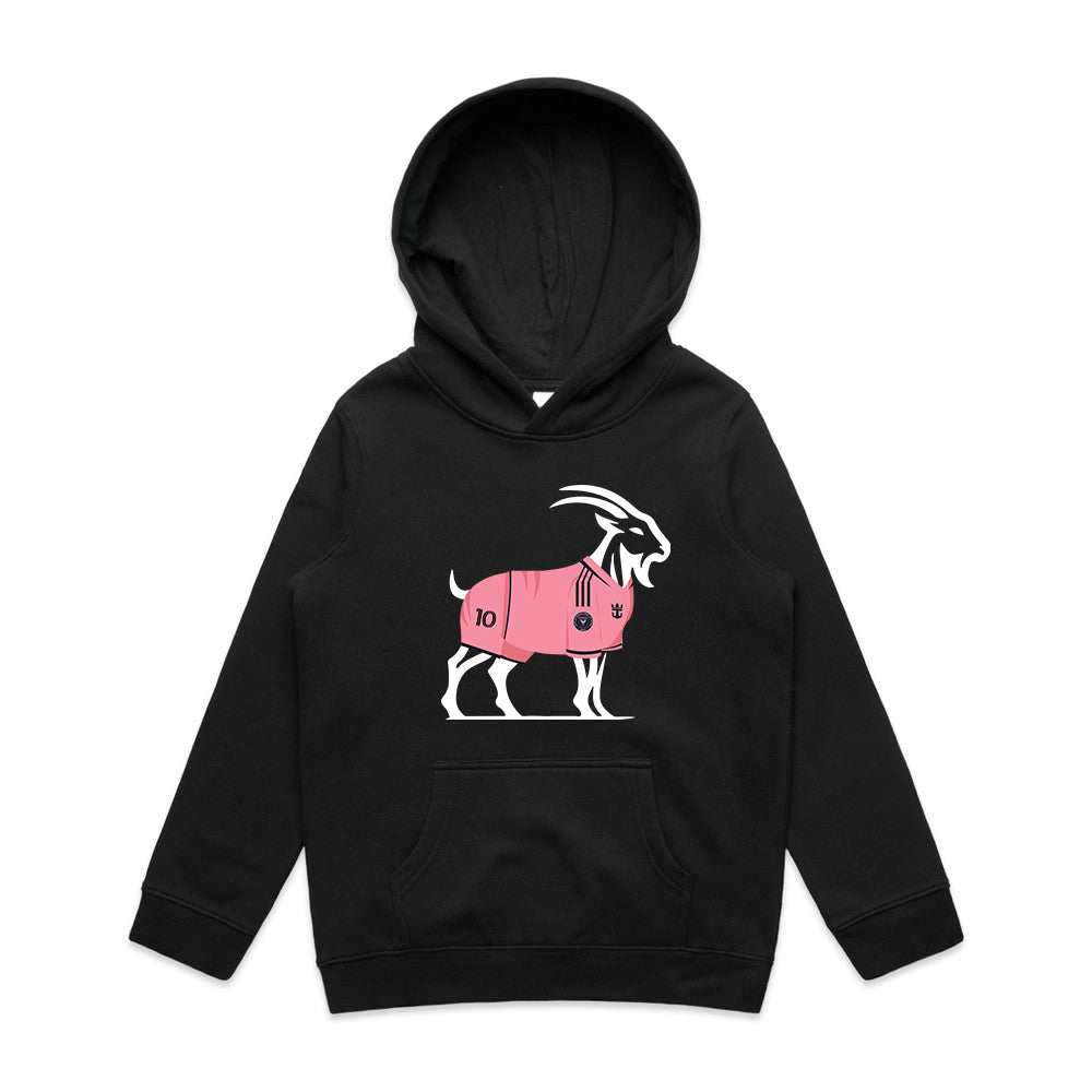 KIDS Unstoppable GOAT 🐐 LIONEL MESSI MIAMI 10 ⚽ Hoodie