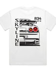 R34 Nissan Skyline GT-R T-Shirt