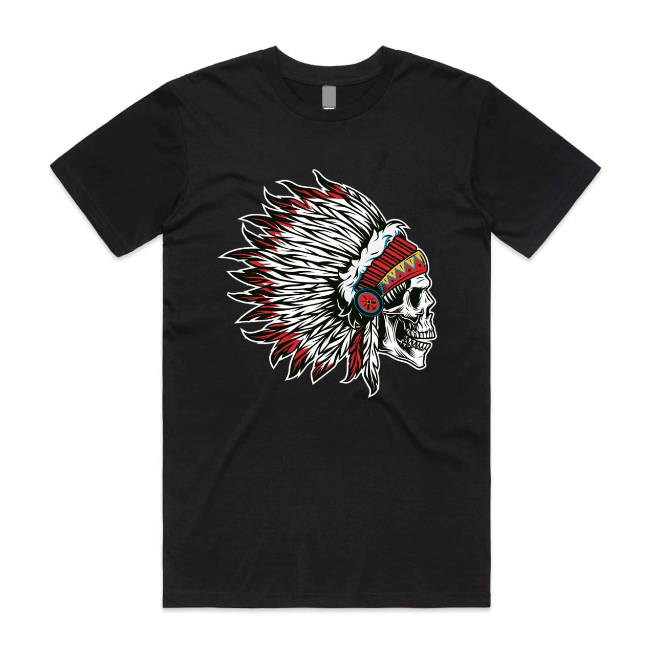 Kids' ''Indian Skull Head' Short-Sleeve T-Shirt