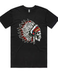 Kids' ''Indian Skull Head' Short-Sleeve T-Shirt
