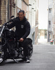 SH03- MOTORCYCLE CLUB HOODED JUMPER - Shawshank Clothing 