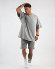 Men's Oversized Signature Embroided Heavy weight T-Shirt