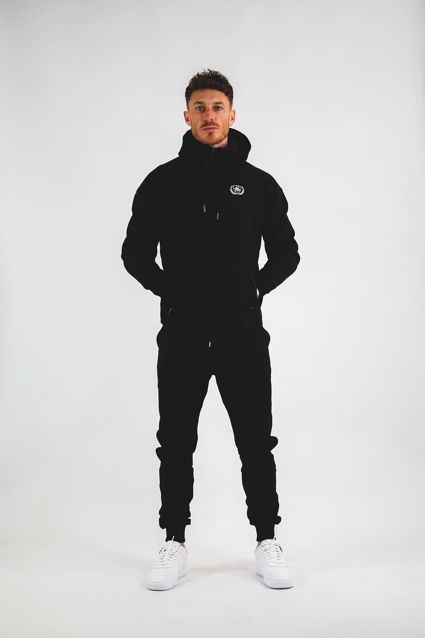 Men's "Shawshank Crew'' Long-Sleeve ZIP Hoodie.