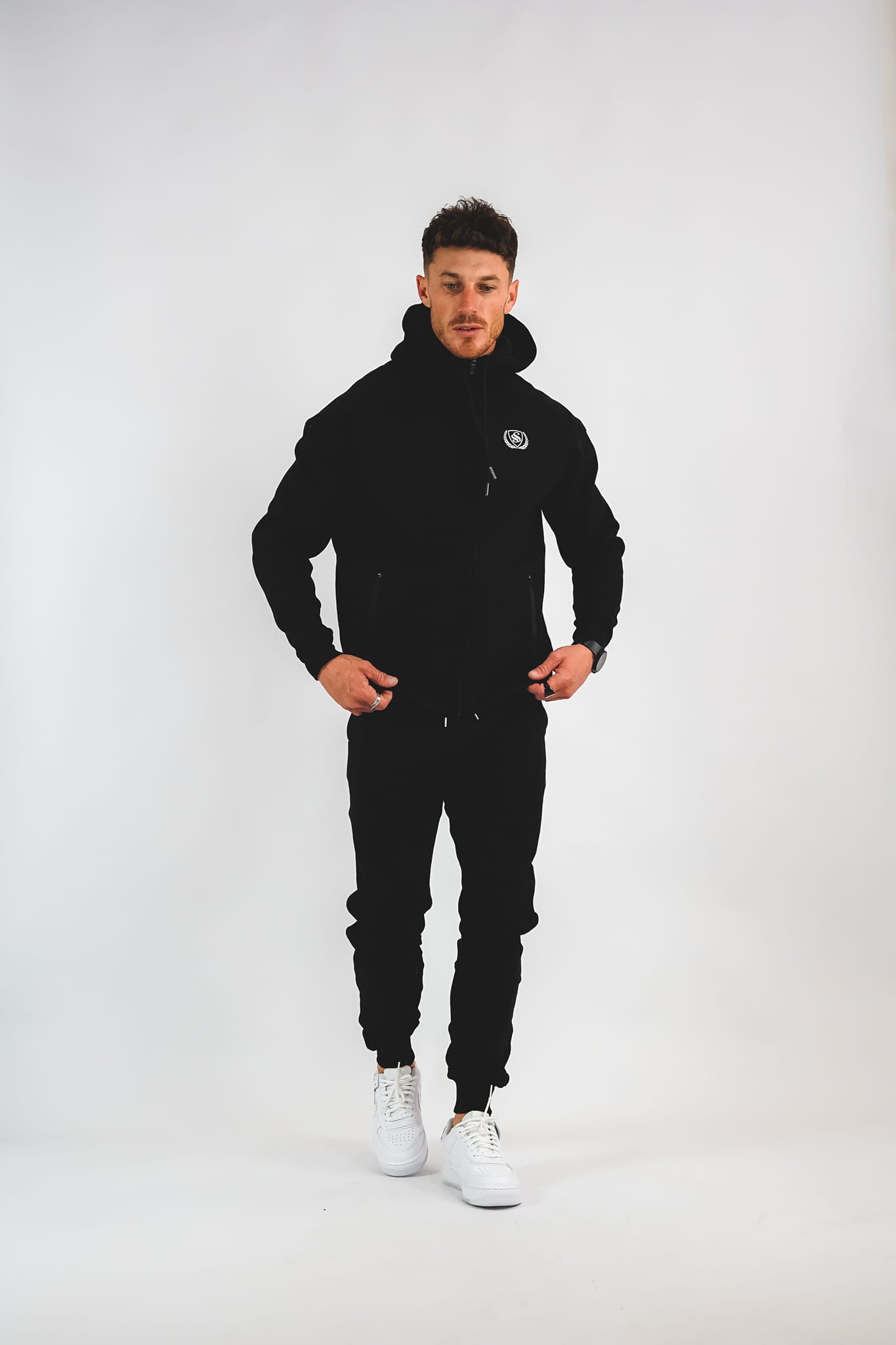 Men's "Shawshank Crew'' Long-Sleeve ZIP Hoodie.