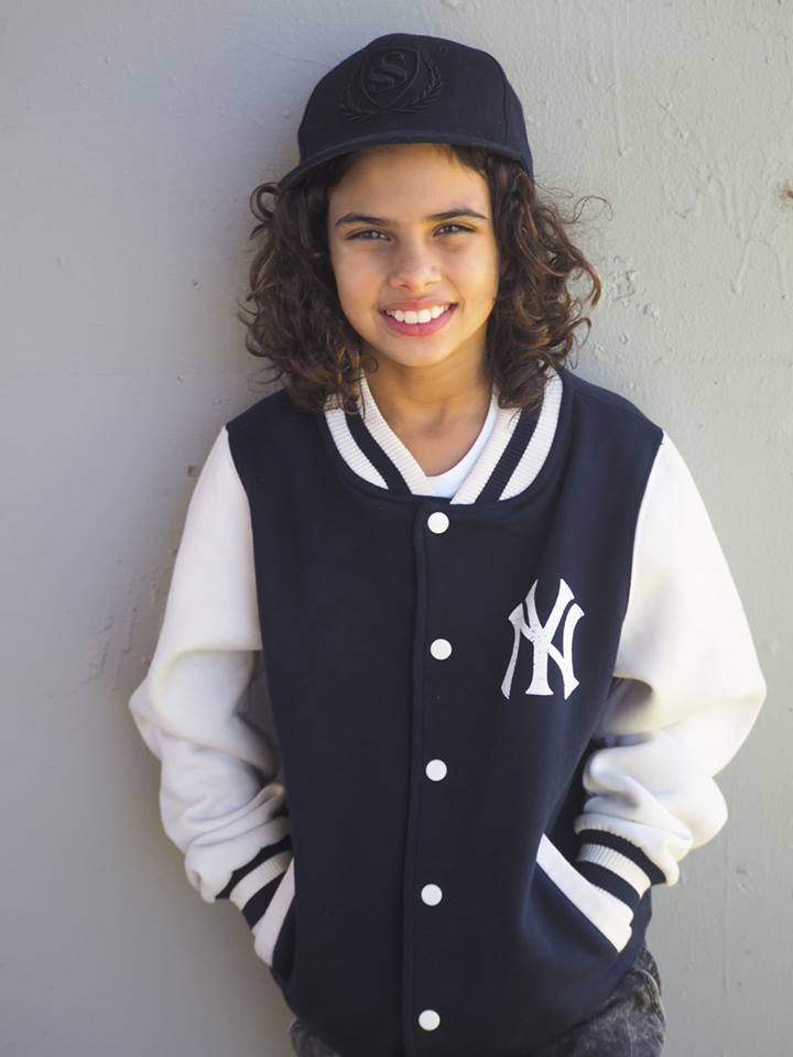 KJ02- KIDS NY COLLEGE VARSITY JACKET - Shawshank Clothing