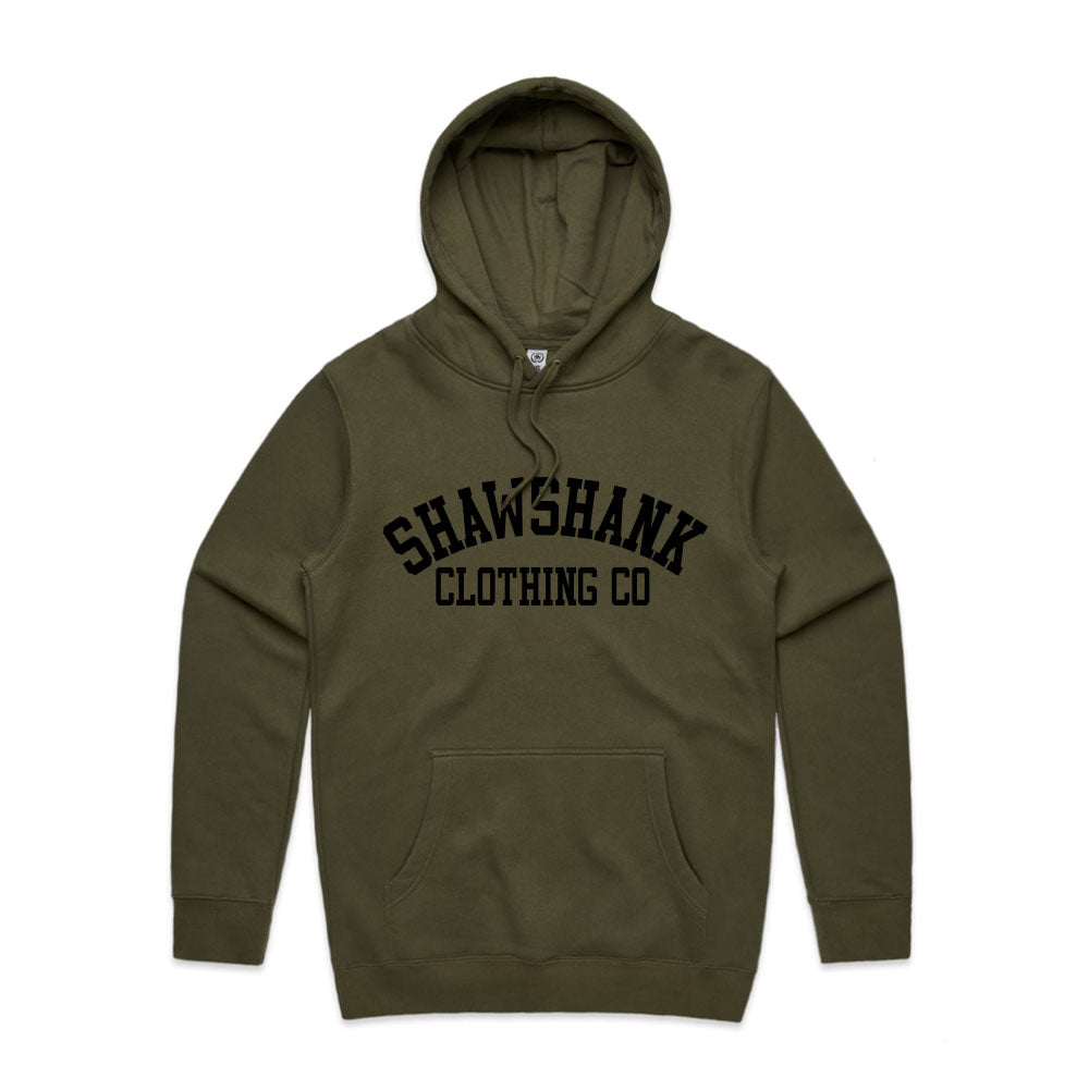 SH07 - SHAWSHANK COLLEGE HOODIE - Shawshank Clothing 