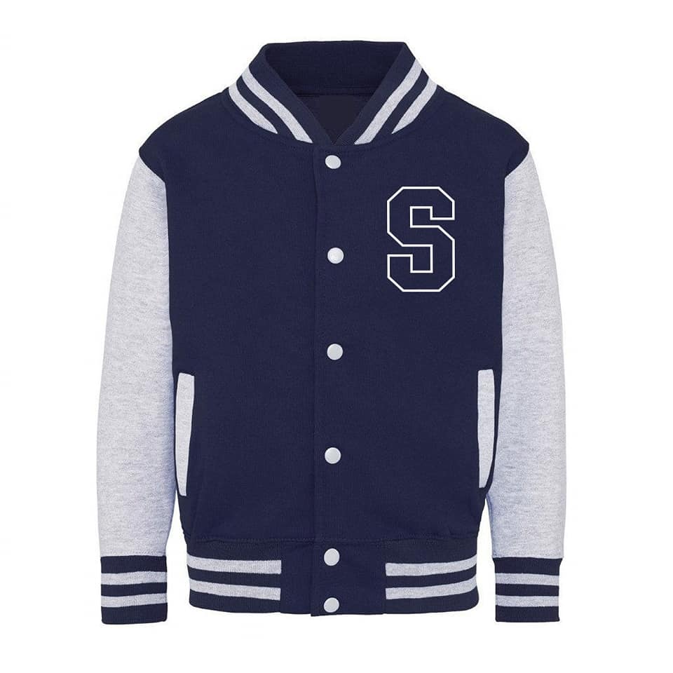 KJ01- Kids Shawshank College Varsity jacket. - Shawshank Clothing