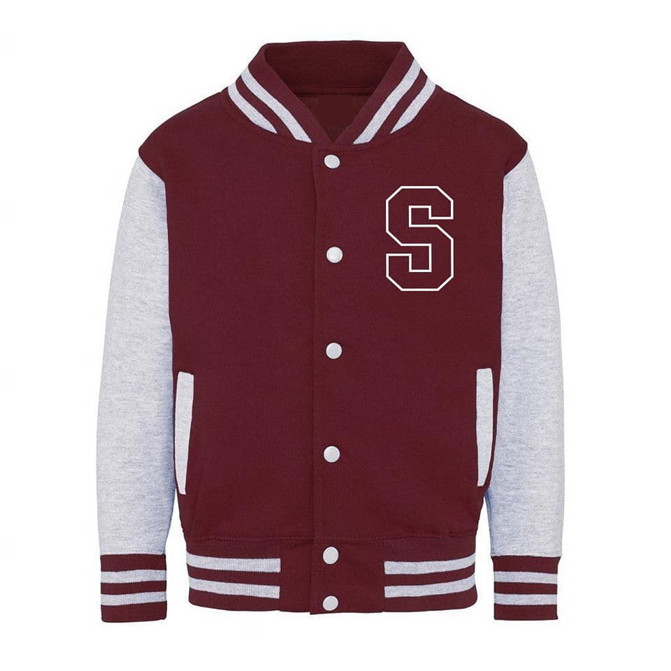 KJ01- Kids Shawshank College Varsity jacket. - Shawshank Clothing