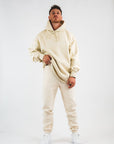 SHAWSHANK DESIGN embroided tracksuit with oversized hoodie and oversized trackies