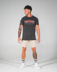 MEN'S "VINTAGE LOOK" ACID WASH' T-shirt.