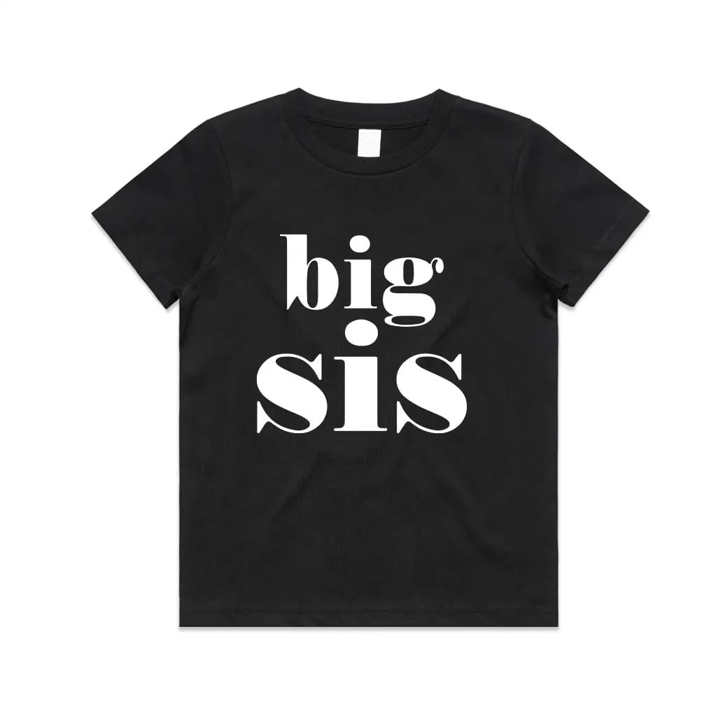 Kids 'Big Sis' Short-Sleeve T-Shirt.