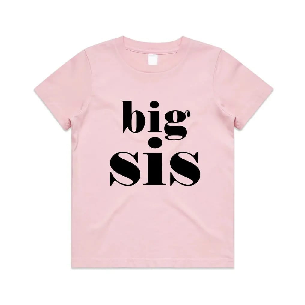 Kids 'Big Sis' Short-Sleeve T-Shirt.