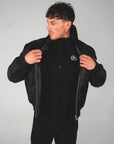 Men's Zip-Up Bomber Jacket.