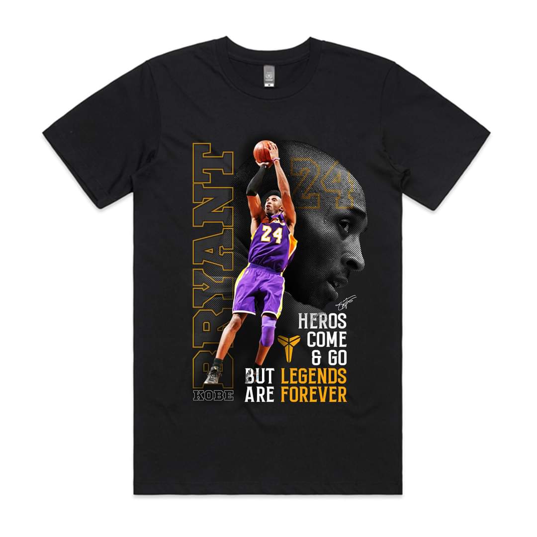 KOBE BRYANT - &#39;The fade away&#39; T-SHIRT 🏀.