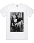 Men's ''Marilyn Rona + Tupac" Printed T-Shirt