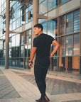 Men's Curved-Hem Short-Sleeve T-Shirt