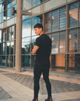 Men's Curved-Hem Short-Sleeve T-Shirt