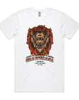 Men's ''LION KING'' Acid Wash T-Shirt.