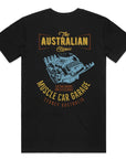 Men's ''MUSCLE CAR GARAGE'' Print T-Shirt.