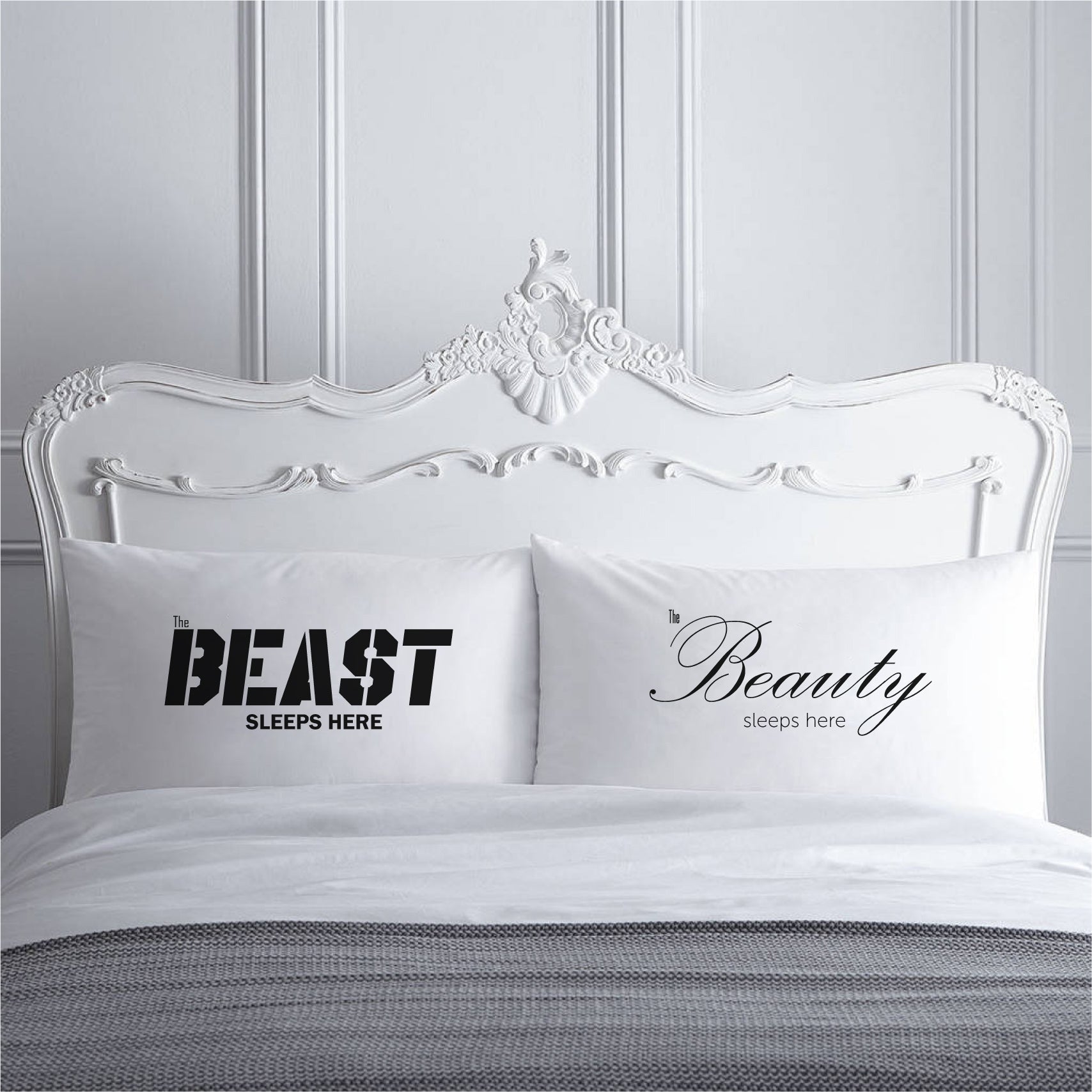 PS06- BEAUTY &amp; THE BEAST PILLOW CASES - Shawshank Clothing 