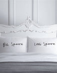 PS03- BIG SPOON & LITTLE SPOON PILLOW CASES - Shawshank Clothing 