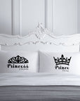 PS05- PRINCE & PRINCESS PILLOW CASES - Shawshank Clothing