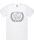 Men's Logo Outline Print Short-Sleeve T-Shirt.