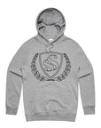 Men's Coral Logo outline Print Long-Sleeve Hoodie