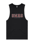 Men's College SWAG Print Sleeveless Tank Top.