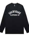 Men's 'SHAWSHANK COLLEGE'" Printed Long Sleeve T-Shirt