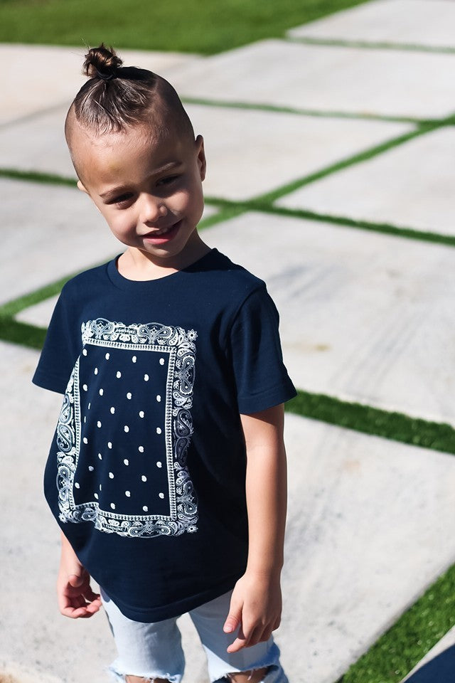 Kids' Bandana Print Tank Top with a fun and playful design