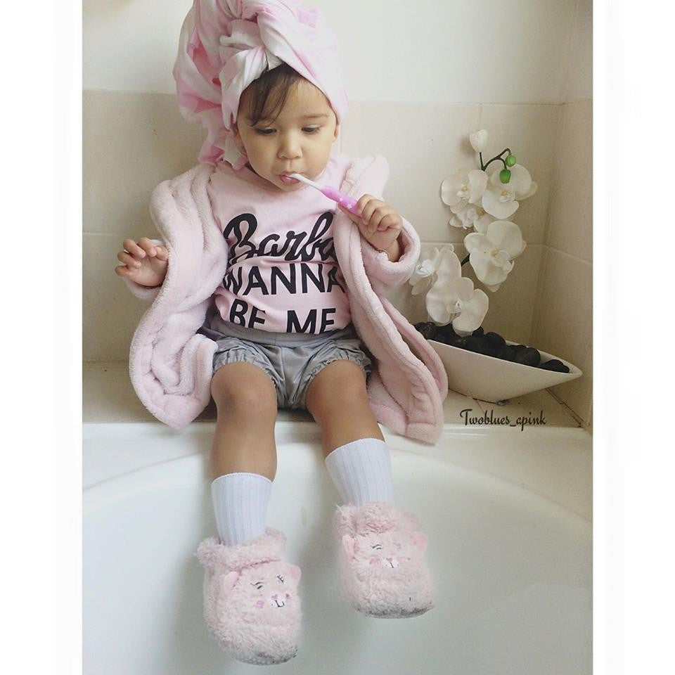KT24- BARBIE WANNA BE ME TSHIRT - Shawshank Clothing