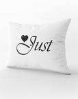 PS02- JUST MARRIED PILLOW CASES - Shawshank Clothing 