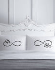 PS08- MR & MRS PILLOW CASES - Shawshank Clothing