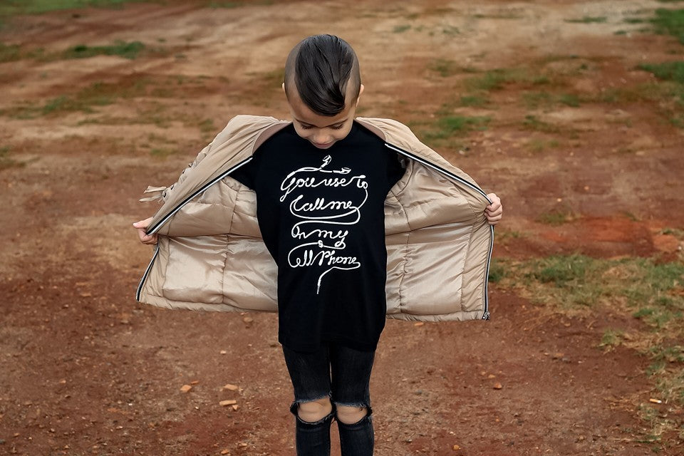KT17- CELLPHONE KIDS TSHIRT / TANK - Shawshank Clothing