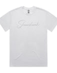 Men's Oversized Signature Embroided Heavy weight T-Shirt.