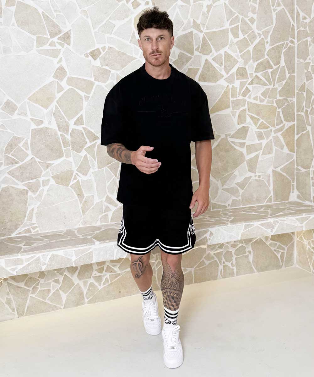 Men's Oversized Represent 'SHAWSHANK' Clothing embroided Heavy weight T-Shirt