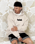 Men's Oversized 'SHAWSHANK' Roman style PUFF print Heavy weight Hoodie