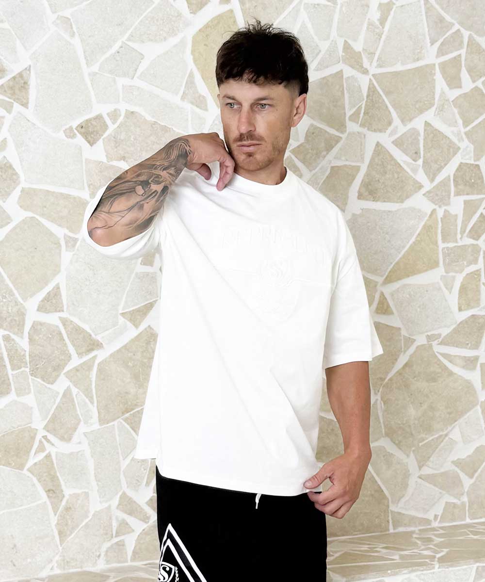 Men's Oversized Represent 'SHAWSHANK' Clothing embroided Heavy weight T-Shirt