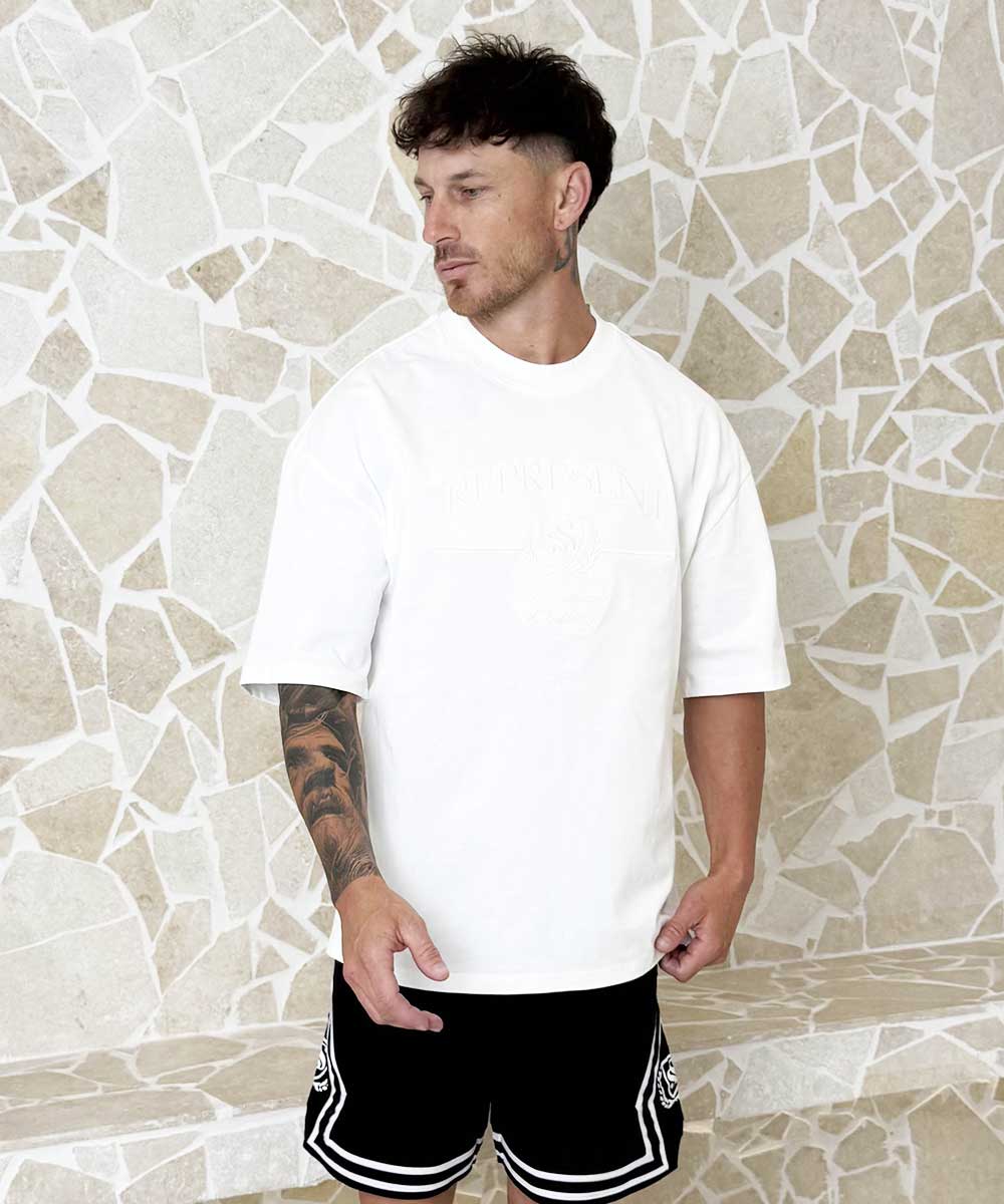 Men's Oversized Represent 'SHAWSHANK' Clothing embroided Heavy weight T-Shirt