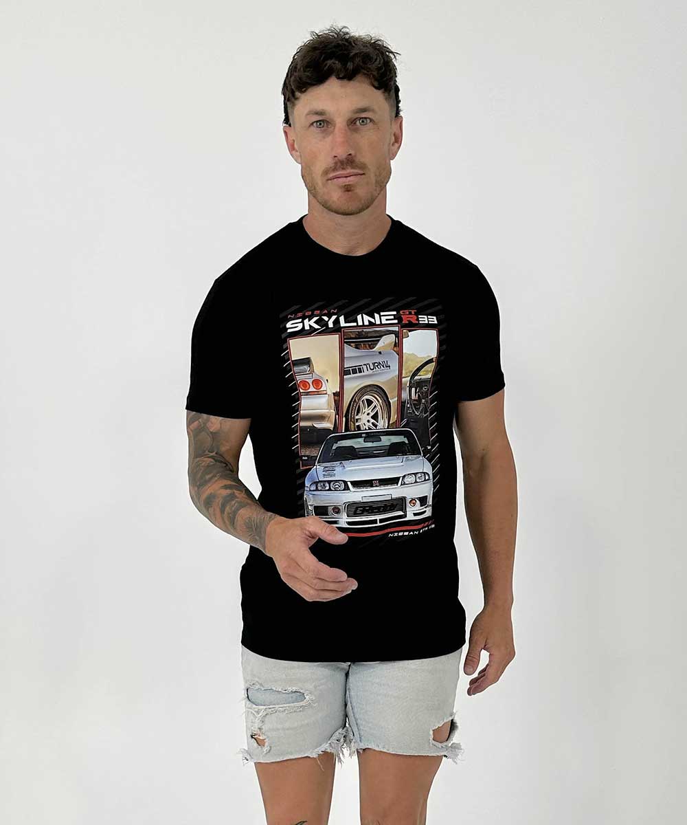 NISSAN GTR R33🏎️T-SHIRT