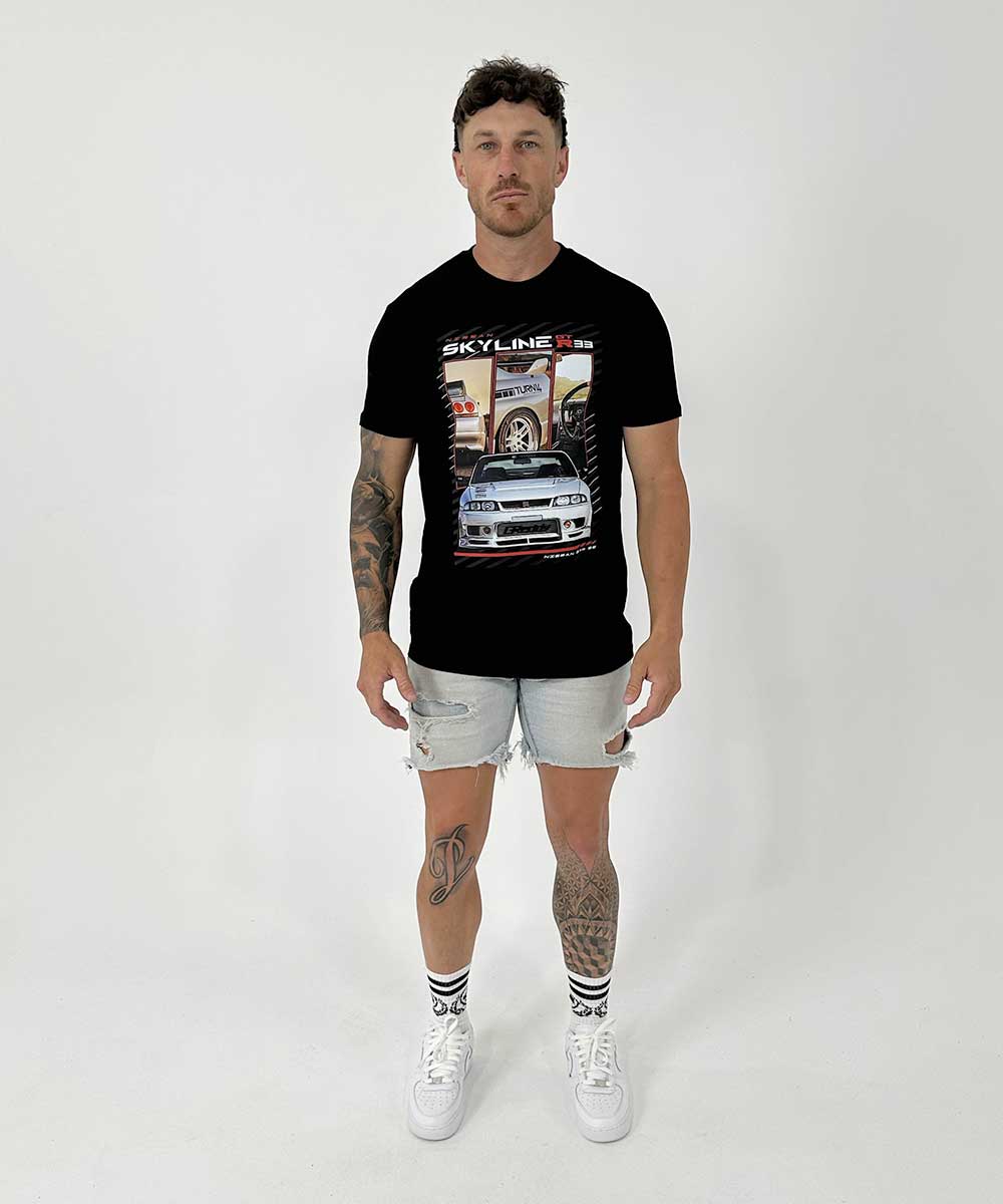 NISSAN GTR R33🏎️T-SHIRT
