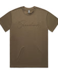 Men's Oversized Signature Embroided Heavy weight T-Shirt.