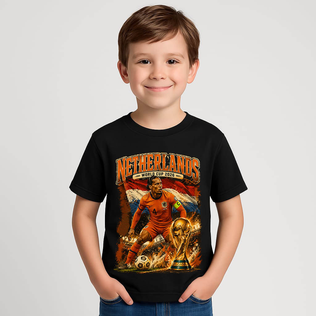 Kids NETHERLANDS World Cup 2026 ⚽ T-Shirt