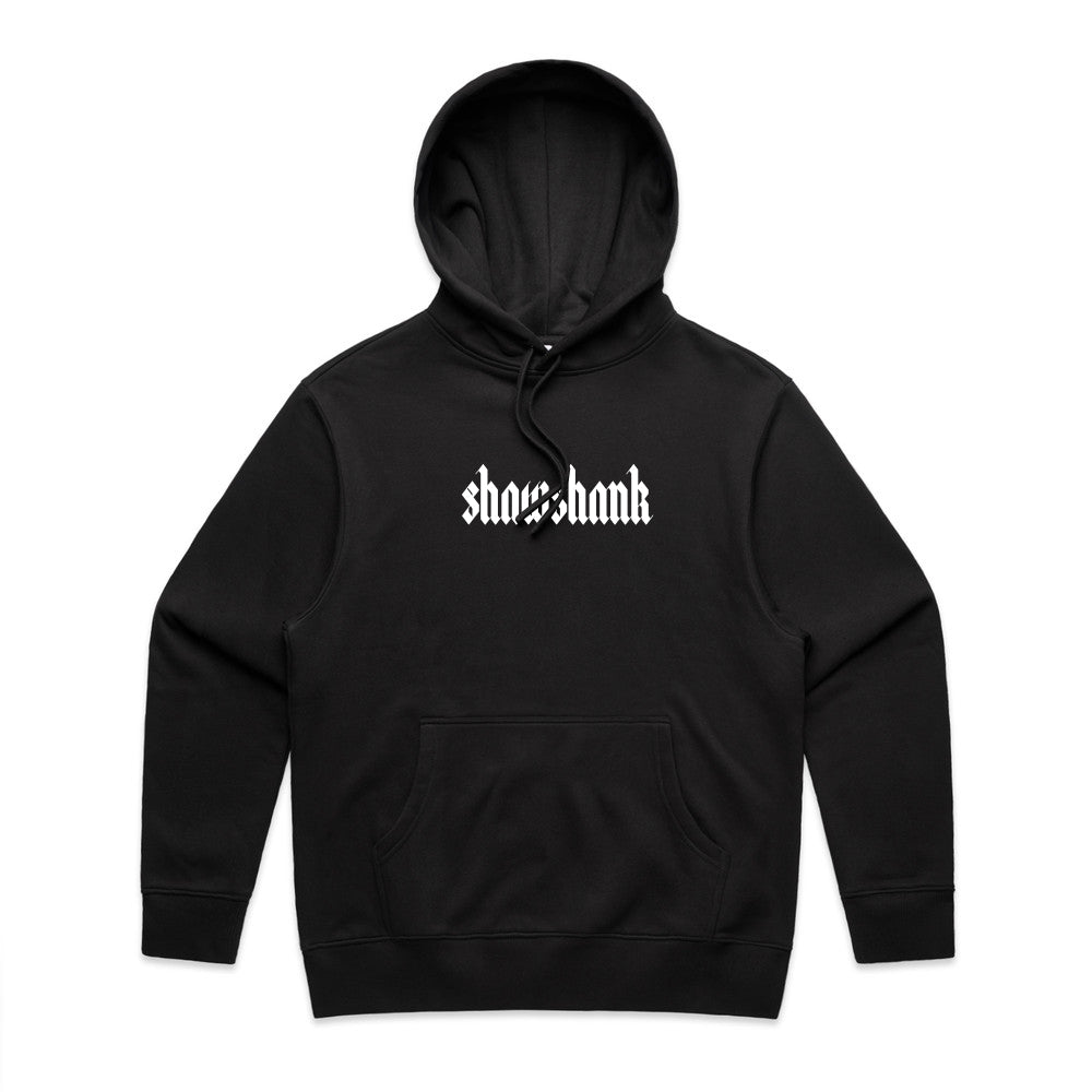 Men&#39;s Oversized &#39;SHAWSHANK&#39; Roman style print Heavy weight Hoodie
