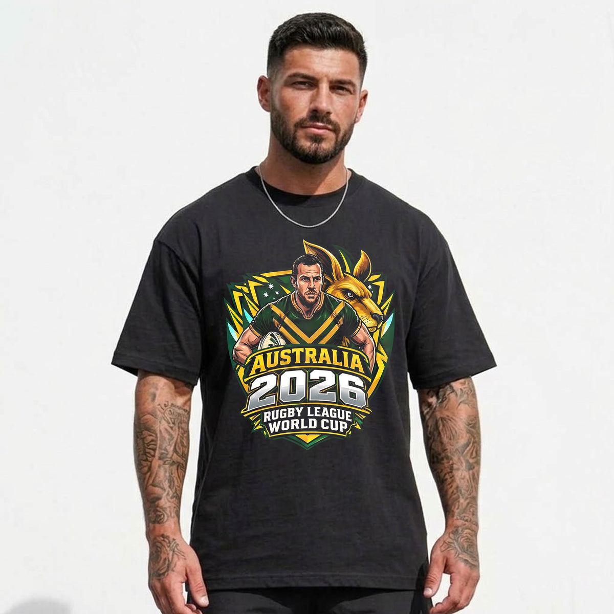 AUSTRALIA Rugby League WC Supporters tee