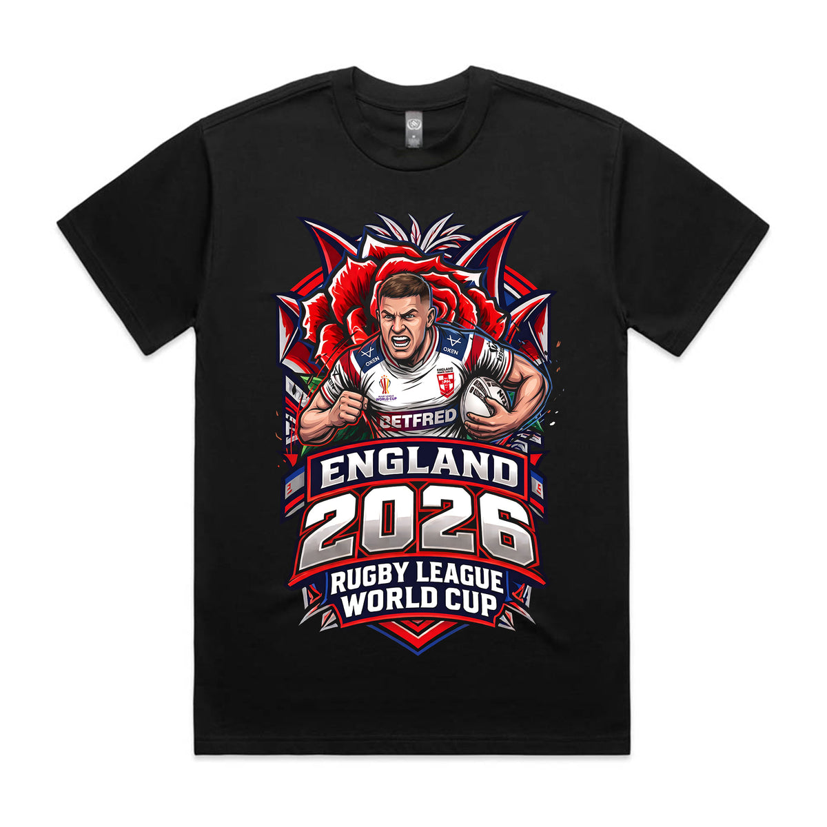Kids RWC 2026 Supporters ENGLAND T-shirt
