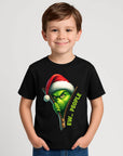 Kids “EW… PEOPLE” Grinch Christmas T-Shirt
