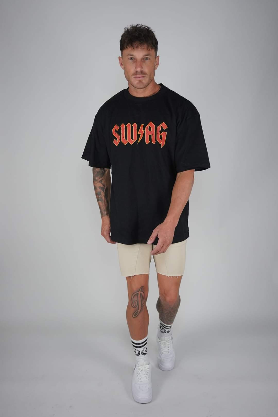 Men&#39;s Oversized SWAG heavy t-shirt